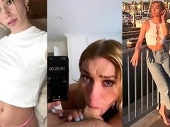 Blowjob action leads to doggystyle banging for dazzling teen