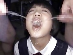 An Kosh Jav Teen Subjected To Gallons Of Piss