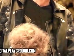 Digital Playground - Big tit costumed Tina Kay gets anal pounding and facia