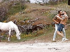 Muscle Guys Having Sex Countryside