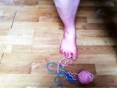 Playing with yarn