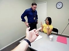 Violet Myers Is A Bad Girl That Sucks And Fucks In The Interrogation Room