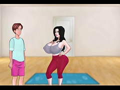 Sex note MILF Anastasia gets fucked in the gym