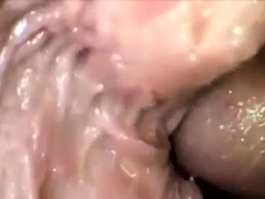 This is what cumshot looks like from inside a wet pussy