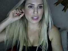Amateur blonde teen solo play with toy webcam porn