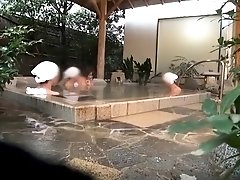 Sexy slim Oriental babe gets fucked hard in the bath house
