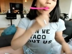 Sexy Asian Girl Gets Off On Lush Toy