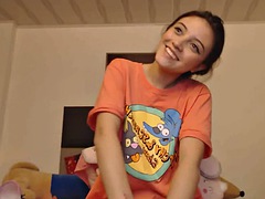 Sexy Colombian otaku Angela has a dreamy ass and shes ready