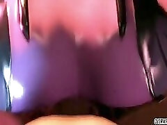 Big boobs Overwatch heroes get pussy drilled compilation